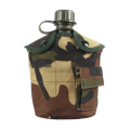 1 L Outdoor Military Canteen Bottle - WOODLAND #5