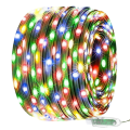 10m 200 Colourful LED Green Wire Fairy Lights