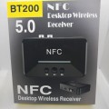 NFC 5.0 Bluetooth Receiver Smart A2DP RCA AUX 3.5MM Jack Wireless Adapter Support USB Play