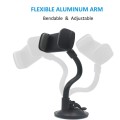 Car Phone Holder Flexible 360 Degree Adjustable Mount 3.5-6 Inch Support for Phones and GPS