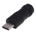 DC Power Adapter Converter Type-C USB Male to 5.5x2.1mm Female Jack Connector for Laptop Notebook
