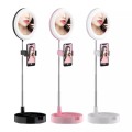 LED Selfie Ring Light Camera Lamp with Makeup Lamp/Phone Stand for TikTok Youtube Makeup Video Live