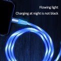 Magnetic 3 in 1 USB Cable Fast Charging For iPhone Micro USB Samsung Type-c Charging