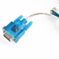 USB to RS232 Serial PDA 9 Pin DB9 Cable Adapter