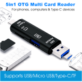 OTG Multi Card Reader 5 in1