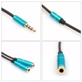 3.5mm Audio Stereo Cable Y Splitter 1 Male to 2 Port Female AUX for Earphone Headset