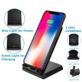 10W Wireless Charging Stand for iPhone 12 12Pro MAX X XR XS MAX 11 11Pro 8 7 Samsung Galaxy Series