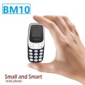 BM10 Super Small Mini Phone 2 Sim Slot Micro SD Card Slot 7cm x 3xm x 1cm