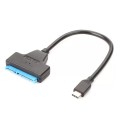 SATA to USB Type C Adapter Cable Converter for Laptop Connect 2.5" SSD HDD Hard Drive