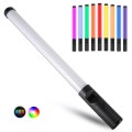 Handheld RGB LED Video Light Wand Effects Remote Control with Carrying Bag for Photo Studio