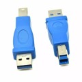 USB 3.0 Type A Female To Type B Male Plug Connector Adapter