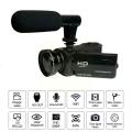 107 HD Digital Video Camera With External DV Microphone