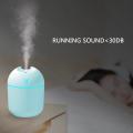 250ML Mini Air Humidifier Aroma Essential For Home Car USB Ultrasonic Mist Maker with LED Night Lamp