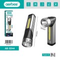 Aerbes AB-SD44 Rechargeable 90 Degree Angle LED + COB Flashlight