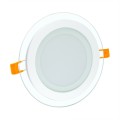Aerbes AB-MB03 LED Round Glass Panel Ceiling Light 12W