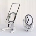Foldable And Portable Phone Holder With Mirror Vanity