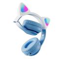STN-28PRO Colourful Light Cat Ear Bluetooth 5.0 Headphone