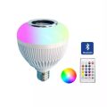 SXY-001 Wireless Bluetooth 12W LED Light Speaker Bulb RGB Adjustable Colours
