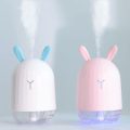 220ML Air Humidifier Cute Rabbit USB Aroma Diffuser Air Purifier Mist Maker With Led Night Lights