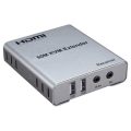HDMI Extender 60M KVM Single Network Cable Transmission 1080P/60Hz HD Signal Extender with Audio