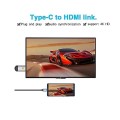 SE-L114 Alloy Head Type C To HDMI Cable 1.8M