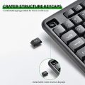 KB8236 104-Key Wired Multimedia Keyboard