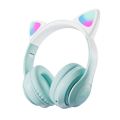 Aerbes AB-D517 Cuffie Stereo Bluetooth Cat Ear Headphone With RGB