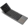 B033 Foldable Bluetooth Keyboard with Touch Pad Mouse