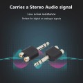 6.35mm Stereo Audio Plug To 2 RCA Female Splitter Adapter Pack Of 100