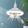 JG20375007 LED Ceiling Fan With Remote Control 360? Rotating E27 Base 30W