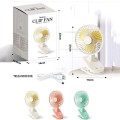 PM-022 Clip On Rechargeable Moveable Head Portable Fan