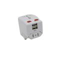 Converter Socket 2.1A EU Adapter Charger With USB AC Power Plug