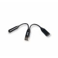 AB-S658 Type C To Type C And 3.5mm Adapter Cable
