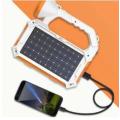 Aerbes AB-TA163 Handheld Solar LED Rechargeable Flashlight