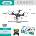 Aerbes AB-F714 LED Drone Full HD 1080P With Remote Control