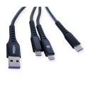 Treqa CA-869 100W 3 In 1 Data Cable 1,2M