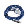 MH-246 Lightning To 3.5mm Aux And USB Cable