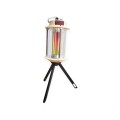 FA-6611-1 USB Rechargeable Stepless Dimmable Camping Light With Stand White Light