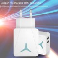 Wolulu AS-51387 Dual USB Wall Charger 2.1A