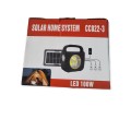 CC022-3 Solar Powered Emergency Home System LED Light 100W
