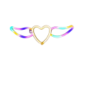 FA-A64 Heart Wing Neon Sign Lamp USB And Battery Operated