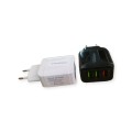 Treqa CH-624 Charger With 3 USB Port 5.1A