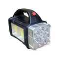 FA-HB1678-2 Rechargeable Multifunctional Solar Powered Searchlight XPE+8LED+2COB