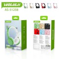 Wolulu AS-51258 Bluetooth Cat Ear RGB LED Wireless Headphone