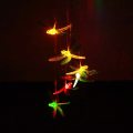FA-070 Solar Powered Dragonfly Wind Chime Garden Light Multicolor