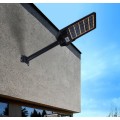 FT-300W-320 Double Sided Private Street Solar Light With 43cm Pole Arm 300W