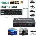 XF0004 4K HDMI Matrix 2x2 Switch
