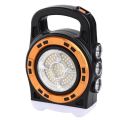 FA-6678L 20W Solar Powered Portable LED Light With 3 Light Sources and USB Charging