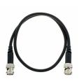 BNC Q9 Male to Q9 Male Plug Cable 1m