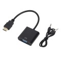SE-L012 HDMI Male to VGA Female Video  Adapter Cable with Audio Cable
